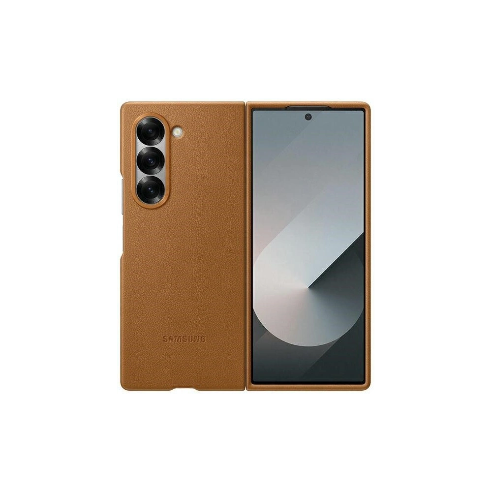 Etui Samsung EF-VF956PAEGWW Galaxy Z Fold 6 Eco-leather Case brązowy/tan