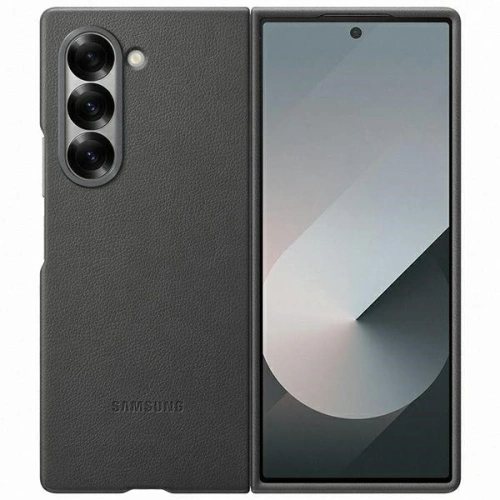 Kup Case Samsung EF-VF956PJEGWW Galaxy Z Fold 6 Eco-Lederhülle grau/gray - SMG1130 - {ean13} - Sklep Home Screen