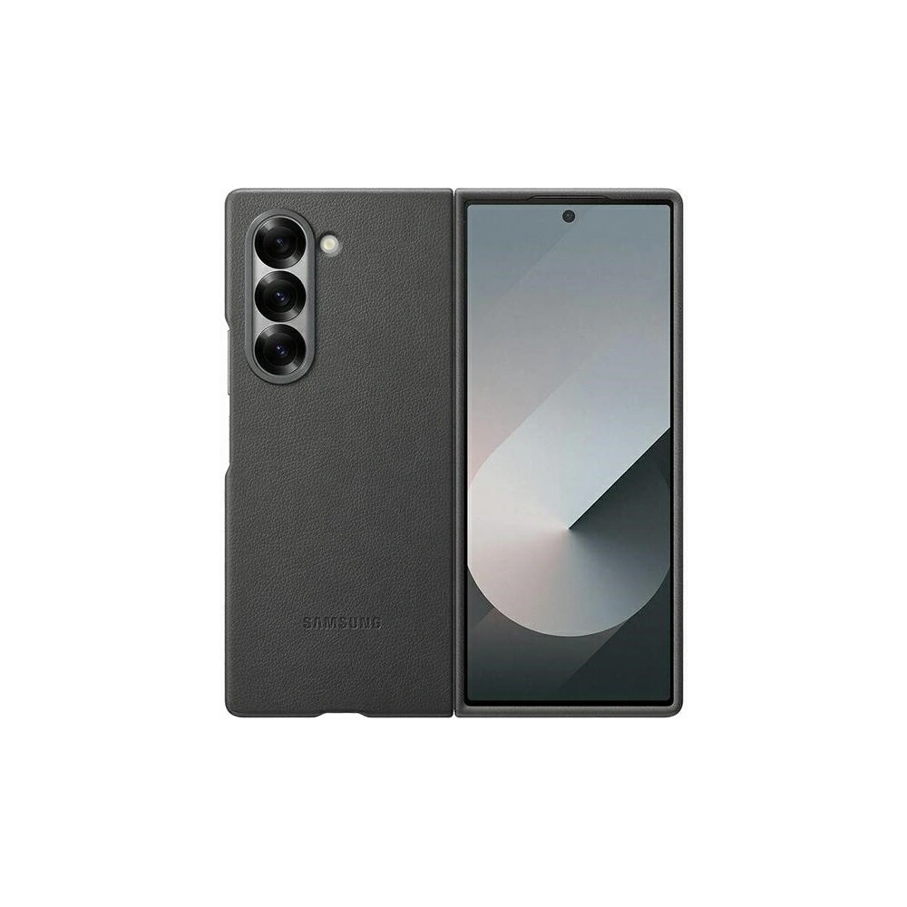 Etui Samsung EF-VF956PJEGWW Galaxy Z Fold 6 Eco-leather Case szary/gray