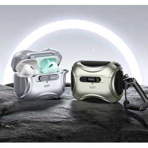 Kup Etui ESR Cyber FlickLock MagSafe Apple Airpods Pro 1 / 2 Silver - ESR819 - {ean13} - Sklep Home Screen
