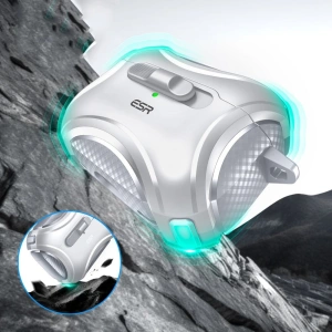 Kup Etui ESR Cyber FlickLock MagSafe Apple Airpods Pro 1 / 2 Silver - ESR819 - {ean13} - Sklep Home Screen