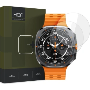 Hofi Glass Pro+ Samsung Galaxy Watch Ultra 47mm Clear [2 PACK]