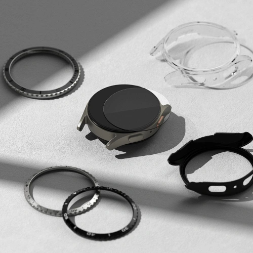 Kup Szkło hartowane Ringke Tempered Glass Samsung Galaxy Watch 4 / 5 / 6 / 7 44mm Clear [4 PACK] - RGK1993 - {ean13} - Sklep Home Screen
