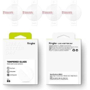Kup Szkło hartowane Ringke Tempered Glass Samsung Galaxy Watch 4 / 5 / 6 / 7 44mm Clear [4 PACK] - RGK1993 - {ean13} - Sklep Home Screen