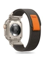 Pásek Tech-Protect Nylon Delta Apple Watch 4/5/6/7/8/9/SE/Ultra 42/44/45/49mm černá/oranžová