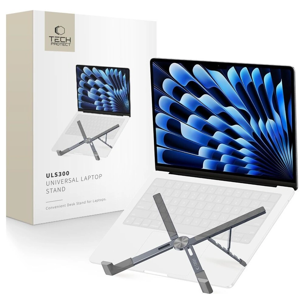 Podstawka Tech-Protect ULS300 Universal Laptop Stand Grey