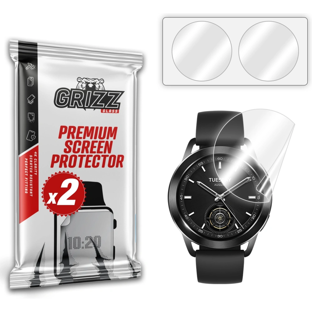 Folia ceramiczna GrizzGlass CeramicFilm do Xiaomi Watch S3