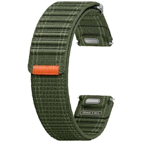 Kup Pasek Samsung ET-SVL31LKEGEU Galaxy Watch7 / 6 / 5 / 4 22mm M/L Fabric Band zielony/green - SMG1142 - {ean13} - Sklep Home Screen