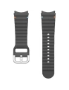 Samsung ET-SNL30SBEGEU Galaxy Watch7 / 6 / 5 / 4 20mm S/M Sportband grau/dunkelgrau