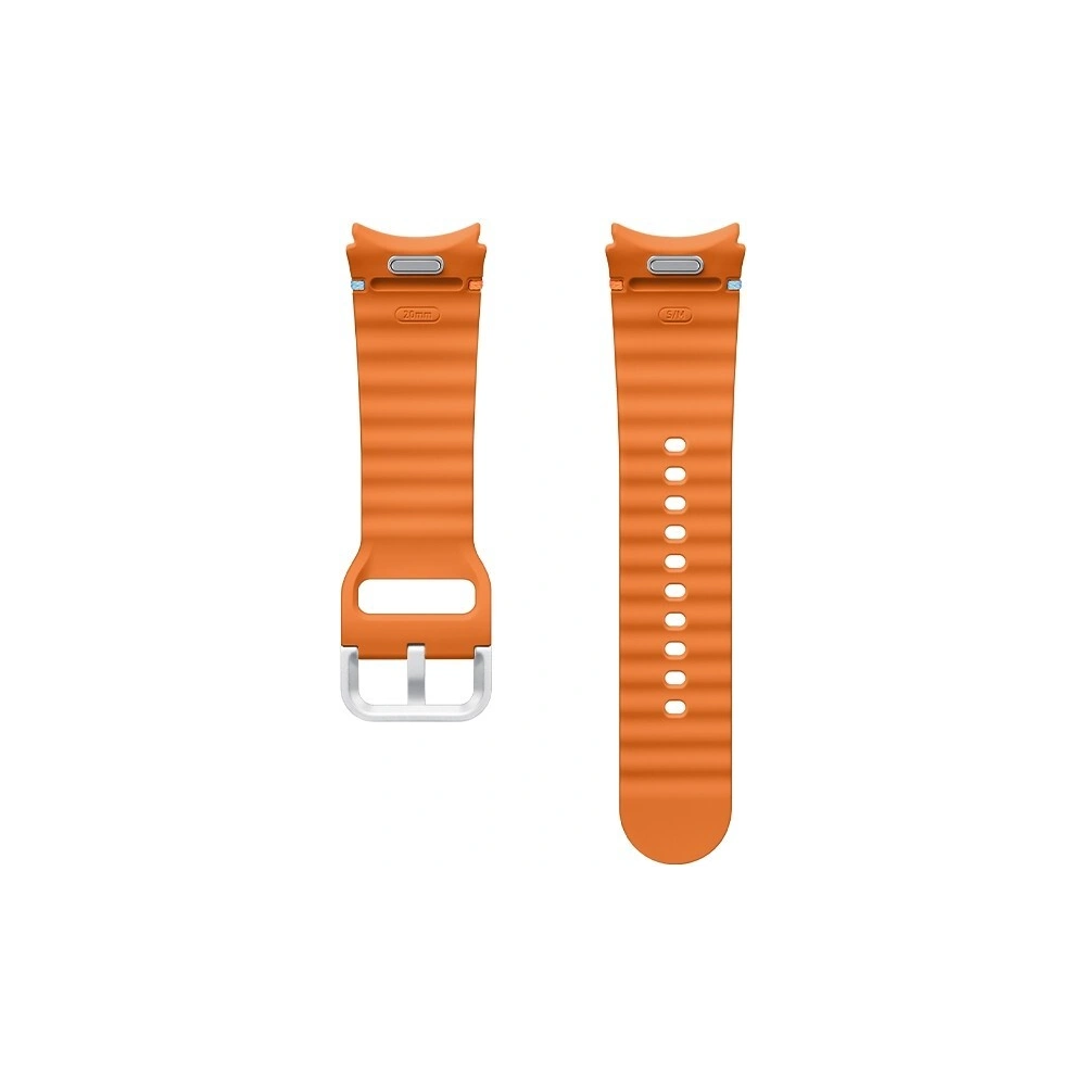 Pasek Samsung ET-SNL30SOEGEU Galaxy Watch7 / 6 / 5 / 4 20mm S/M Sport Band pomarańczowy/orange