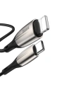 Buy Baseus Horizontal Data Cable Type-C to iP PD 18W 1m Black - BSU744BLK - {ean13} - Home Screen Store Europe
