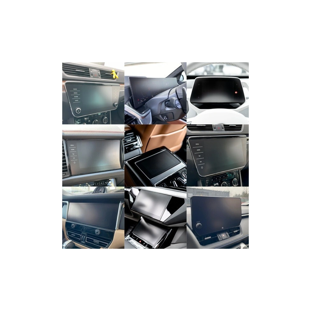 Folia matowa GrizzGlass CarDisplay Protection do Skoda Superb 4 10" 2024-2025 [2w1]