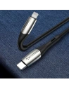 Kup Baseus USB-C zu Lightning Kabel Horizontal Power Delivery, LED, 1m (schwarz) - BSU744BLK - {ean13} - Sklep Home Screen