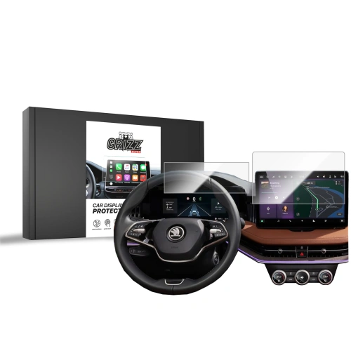 Kup Cserép fólia GrizzGlass CarDisplay Protection Skoda Superb 4 10" 2024-hez [2w1] - GRZ10482 - {ean13} - Sklep Home Screen