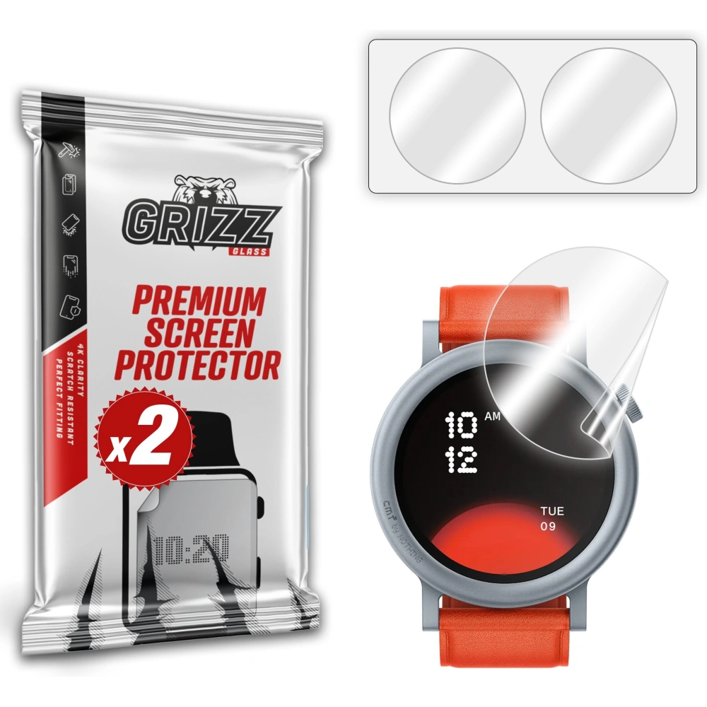 Folia ceramiczna GrizzGlass CeramicFilm do Nothing CMF Watch Pro 2