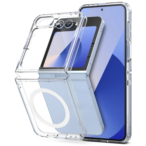 Kup Case Ringke Fusion Magnetic MagSafe Samsung Galaxy Z Flip 6 Clear - RGK1995 - {ean13} - Sklep Home Screen