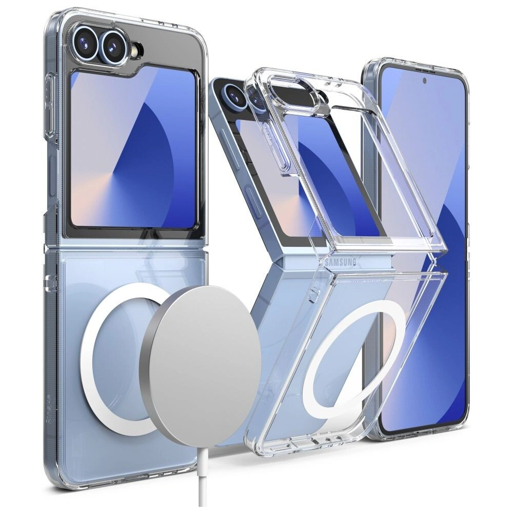 Etui Ringke Fusion Magnetic MagSafe Samsung Galaxy Z Flip 6 / 7 FE Clear