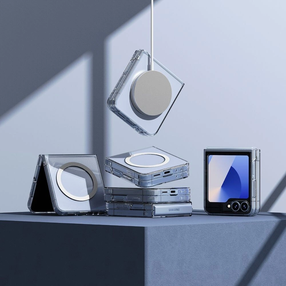 Etui Ringke Fusion Magnetic MagSafe Samsung Galaxy Z Flip 6 / 7 FE Clear