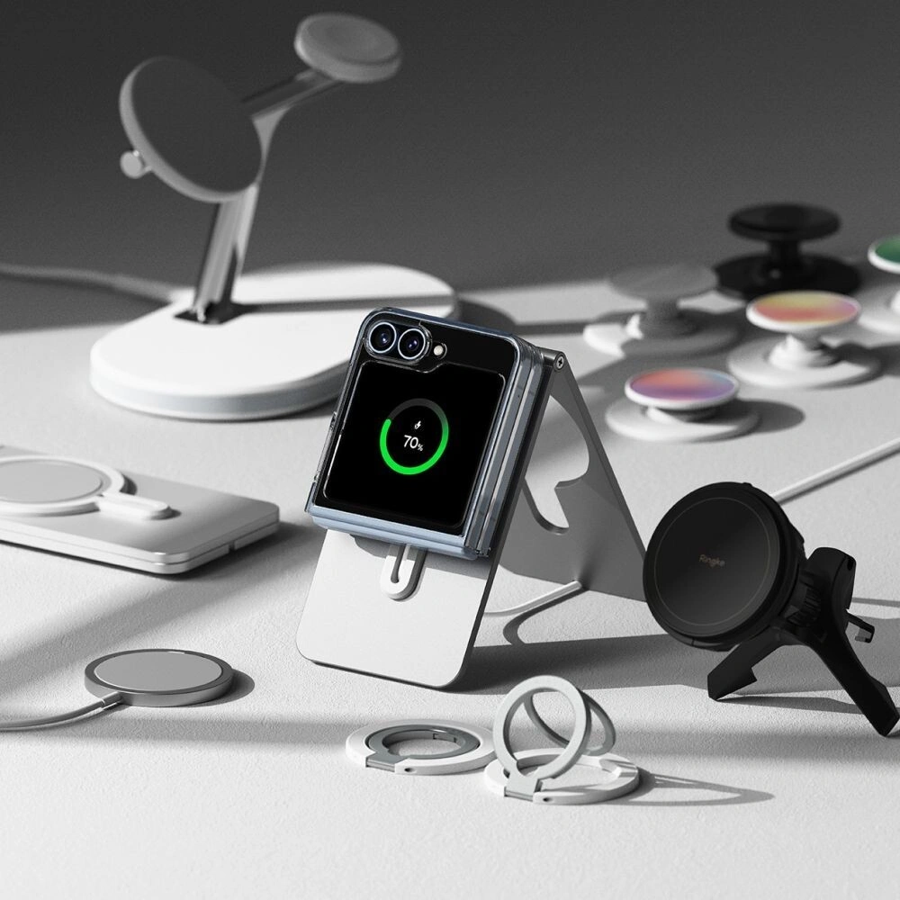 Etui Ringke Fusion Magnetic MagSafe Samsung Galaxy Z Flip 6 / 7 FE Clear