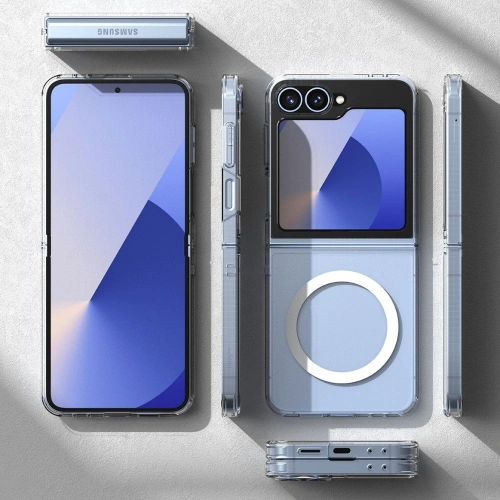 Kup Etui Ringke Fusion Magnetic MagSafe Samsung Galaxy Z Flip 6 Clear - RGK1995 - {ean13} - Sklep Home Screen