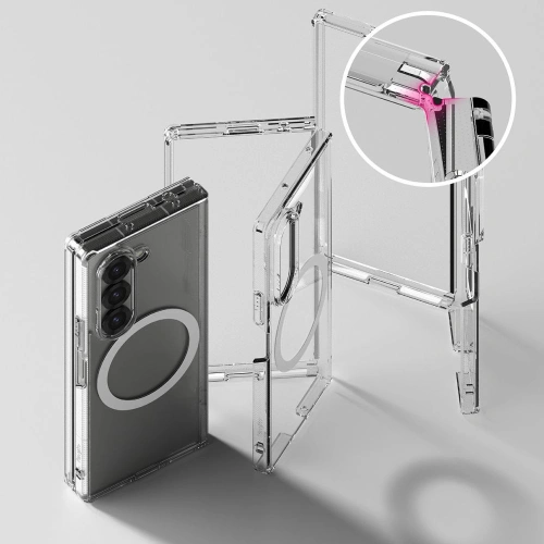 Kup Case Ringke Fusion Magnetic MagSafe Samsung Galaxy Z Fold 6 Clear - RGK1996 - {ean13} - Sklep Home Screen