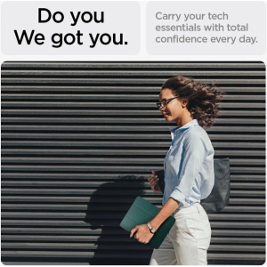 Etui Spigen Urban Fit Apple iPad Air 13" 2024 (6. generáció) Éjféli Zöld