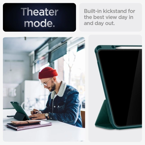 Kup Case Spigen Urban Fit Apple iPad Air 13" 2024 (6. Generation) Mitternachtsgrün - SPN3448 - {ean13} - Sklep Home Screen