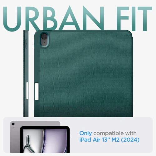 Kup Case Spigen Urban Fit Apple iPad Air 13" 2024 (6. Generation) Mitternachtsgrün - SPN3448 - {ean13} - Sklep Home Screen