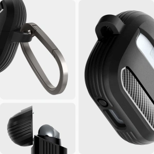 Kup Case Spigen Rugged Armor Samsung Galaxy Buds 3 / 3 Pro Matt Schwarz - SPN3450 - {ean13} - Sklep Home Screen