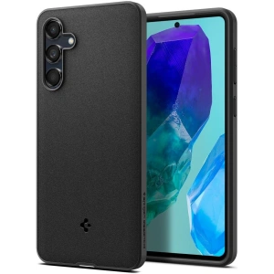 Etui Spigen Essential SandBlast Samsung Galaxy M55 5G matně černé