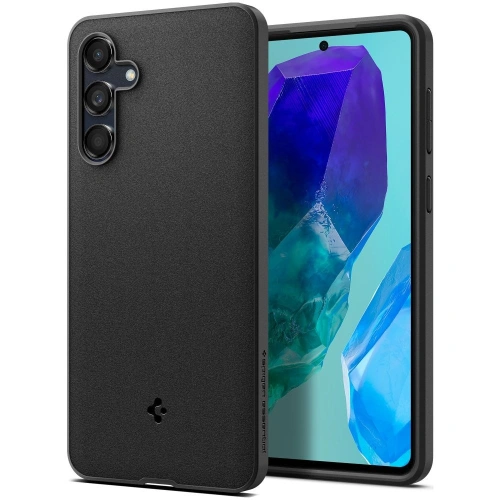 Kup Etui Spigen Essential SandBlast Samsung Galaxy M55 5G Matt Fekete - SPN3451 - {ean13} - Sklep Home Screen