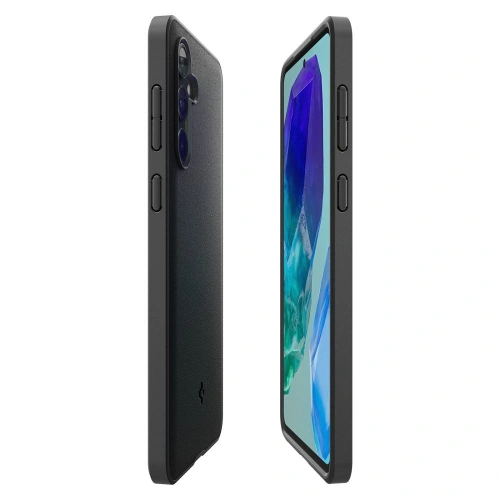 Kup Case Spigen Essential SandBlast Samsung Galaxy M55 5G Matt Schwarz - SPN3451 - {ean13} - Sklep Home Screen
