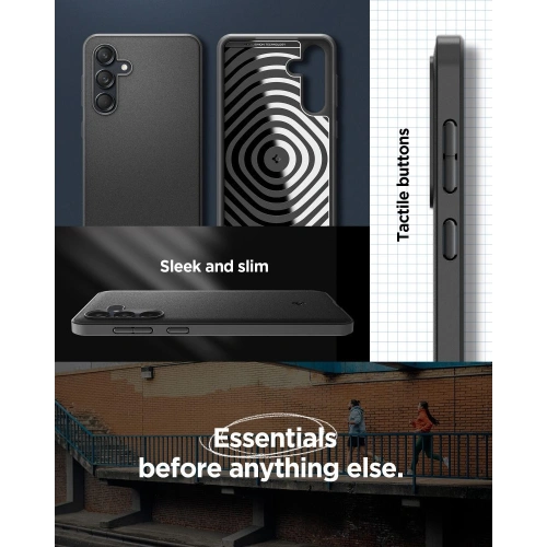 Kup Etui Spigen Essential SandBlast Samsung Galaxy M55 5G Matt Fekete - SPN3451 - {ean13} - Sklep Home Screen