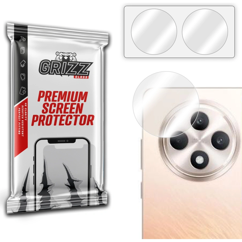 Szkło na aparat GrizzGlass HybridGlass Camera do Oppo Reno 12 F
