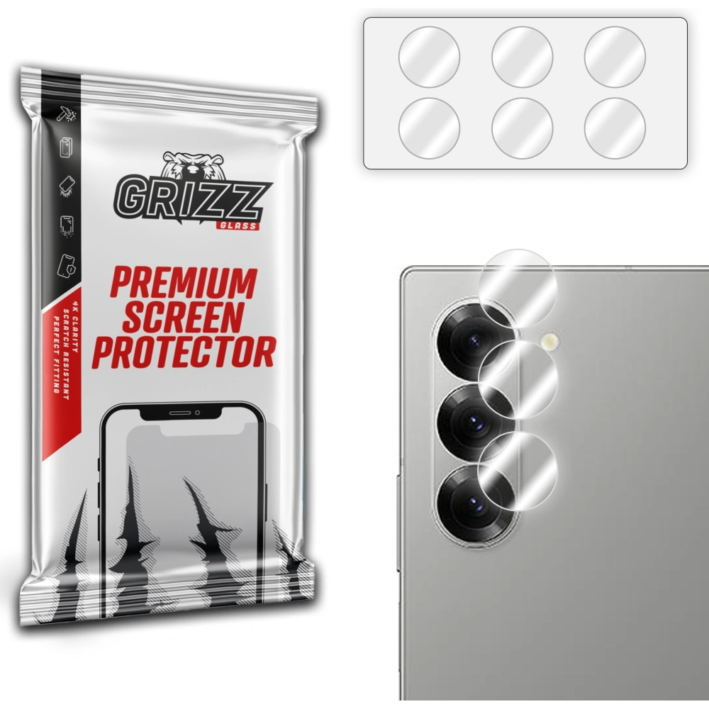 Szkło na aparat GrizzGlass HybridGlass Camera do Samsung Galaxy Z Fold 6