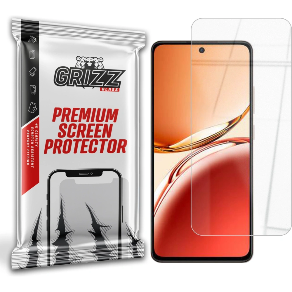 Szkło hybrydowe GrizzGlass HybridGlass do Oppo Reno 12 F