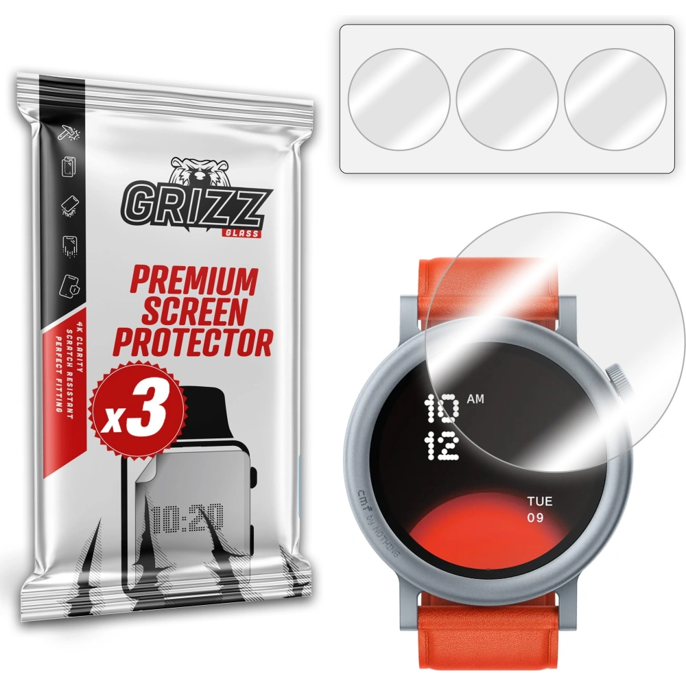 Folia hydrożelowa GrizzGlass Hydrofilm do Nothing CMF Watch Pro 2