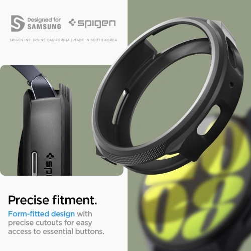 Kup Case Spigen Liquid Air Samsung Galaxy Watch 7 40mm Matt Schwarz - SPN3453 - {ean13} - Sklep Home Screen
