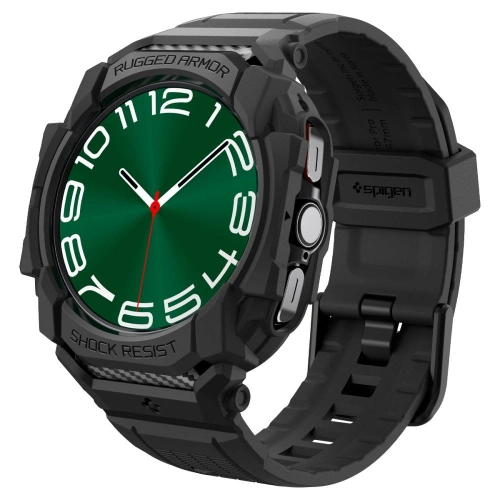 Buy Spigen Rugged Armor Pro Samsung Galaxy Watch Ultra 47mm Matte Black - SPN3457 - {ean13} - Home Screen Store Europe