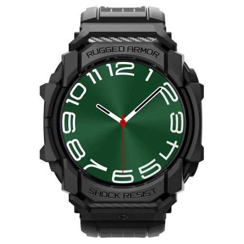 Buy Spigen Rugged Armor Pro Samsung Galaxy Watch Ultra 47mm Matte Black - SPN3457 - {ean13} - Home Screen Store Europe