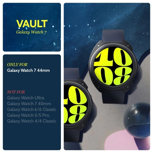 Kup Etui Caseology Vault Samsung Galaxy Watch 7 44mm Matt Fekete - SPN3458 - {ean13} - Sklep Home Screen