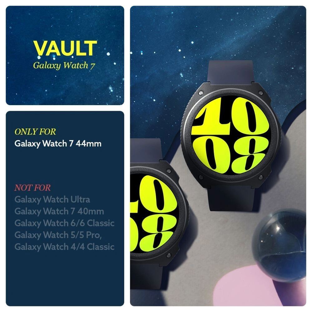 Etui Caseology Vault Samsung Galaxy Watch 7 44mm Matte Black