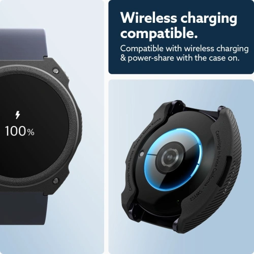 Buy Caseology Vault Samsung Galaxy Watch 7 44mm Matte Black - SPN3458 - {ean13} - Home Screen Store Europe