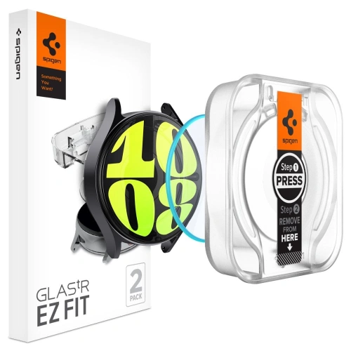 Kup Szkło hartowane Spigen GLAS.tR ez Fit Samsung Galaxy Watch 7 40mm Clear [2 PACK] - SPN3459 - {ean13} - Sklep Home Screen