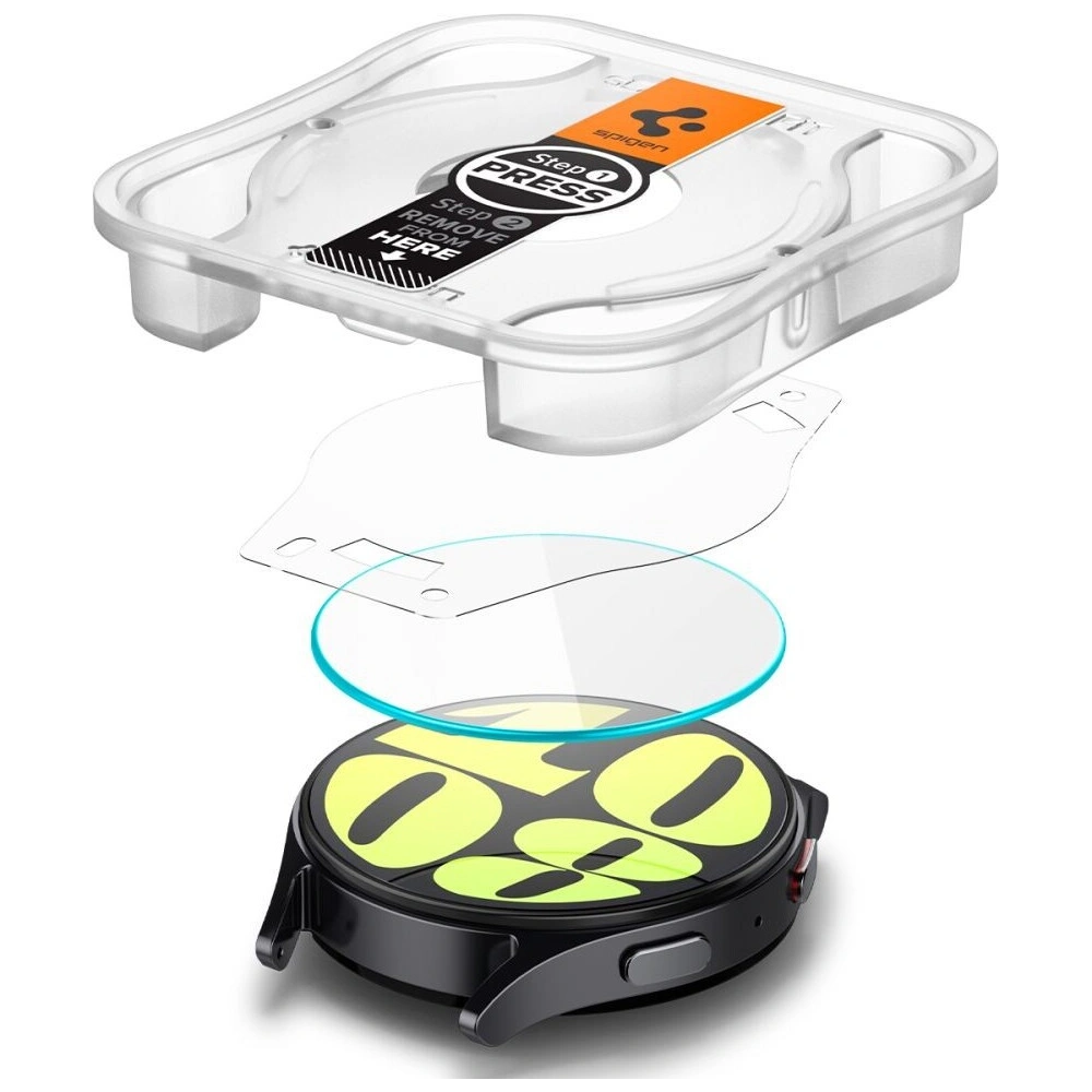 Szkło hartowane Spigen GLAS.tR ez Fit Samsung Galaxy Watch 7 44mm Clear [2 PACK]