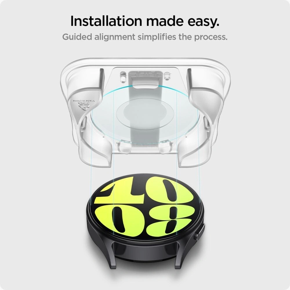 Szkło hartowane Spigen GLAS.tR ez Fit Samsung Galaxy Watch 7 44mm Clear [2 PACK]