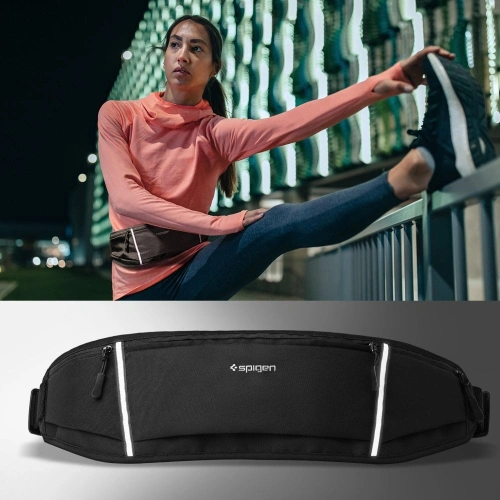 Kup Saszetka na pas Spigen A710 Dynamic Shield Waist Bag Black - SPN3461 - {ean13} - Sklep Home Screen