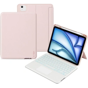 Buy Tech-Protect SmartCase Mag Pen + Keyboard Apple iPad Air 10.9 2020/2022 (4, 5 gen) / iPad Air 11 2024 (6 gen) Pink - THP2916 - {ean13} - Home Screen Store Europe