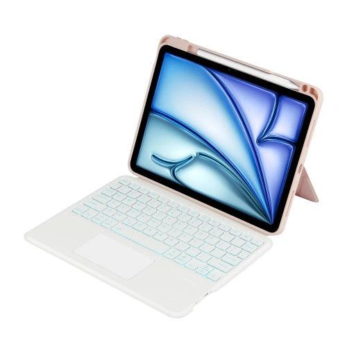 Kup Etui Tech-Protect SmartCase Mag Pen + Keyboard Apple iPad Air 10.9 2020/2022 (4. a 5. gen) / iPad Air 11 2024 (6. gen) Růžová - THP2916 - {ean13} - Sklep Home Screen