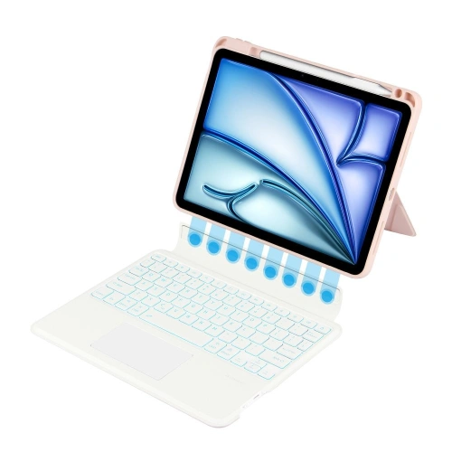 Kup Etui Tech-Protect SmartCase Mag Pen + Keyboard Apple iPad Air 10.9 2020/2022 (4. a 5. gen) / iPad Air 11 2024 (6. gen) Růžová - THP2916 - {ean13} - Sklep Home Screen